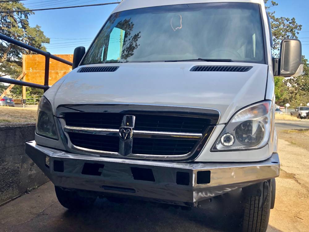 2nd Generation Dodge Sprinter High Clearance Front Bumper Kit 10